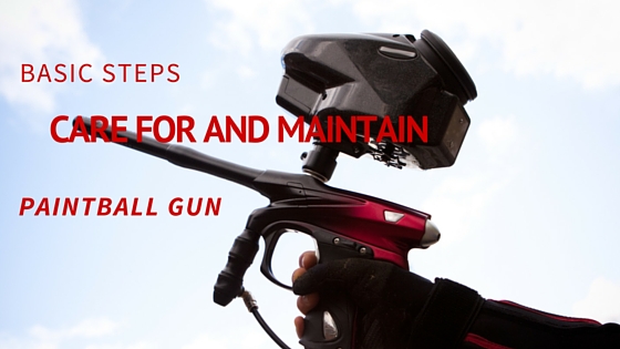 basic steps paintball gun maintenance