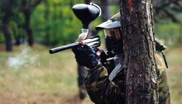 Paintball alone