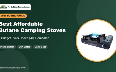 Best Affordable Butane Camping Stove (2026): 6 Budget Picks Under $40