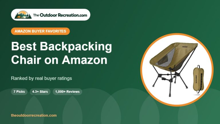 Best backpacking chair Amazon 2026