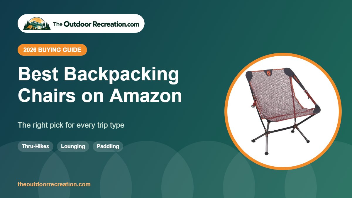 Best backpacking chair on Amazon 2026