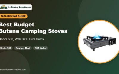 Best Budget Butane Camping Stove (2026): 5 Picks Under $30