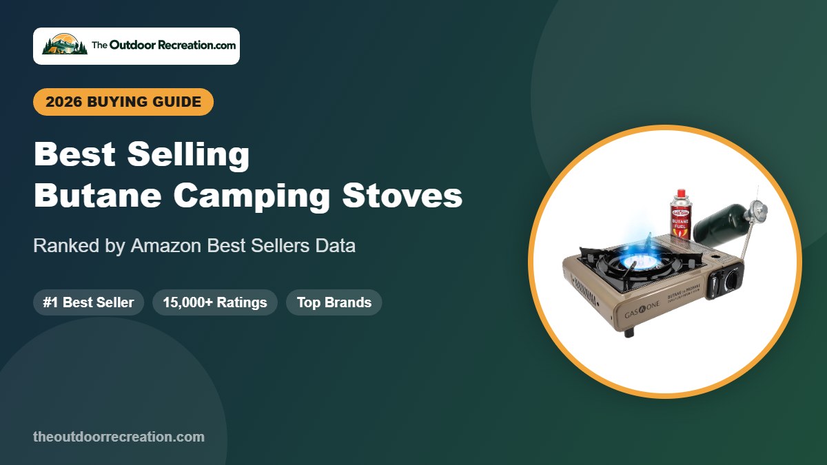 Best selling butane camping stoves on Amazon 2026